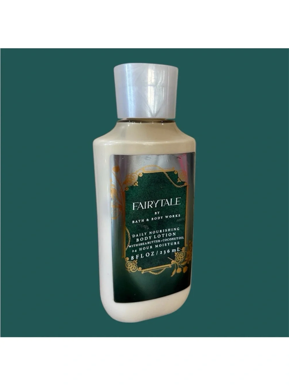 Bath & Body Works FAIRYTALE Daily Body Lotion Green Gold Shea 24hr 8oz RETIRED
